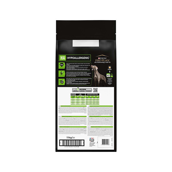 Purina Proplan Veterinary Diets Canine HA - 1 x 11 Kg