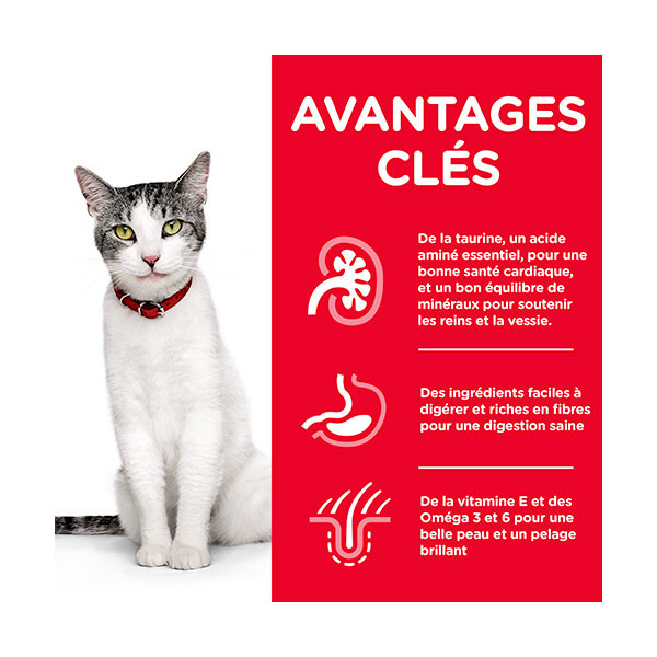 Hill's Science Plan Feline Senior 11+ Poulet - 3 Kg