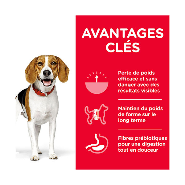 Hill's Science Plan Canine Adult Perfect Weight Medium - 12 kg