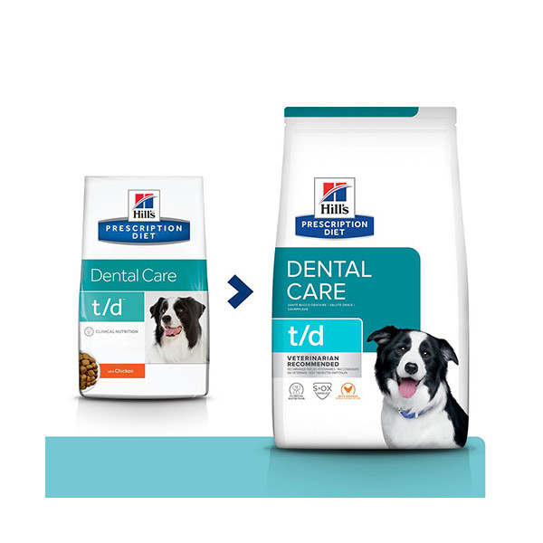 Hill's Prescription Diet Canine t/d Dental Care