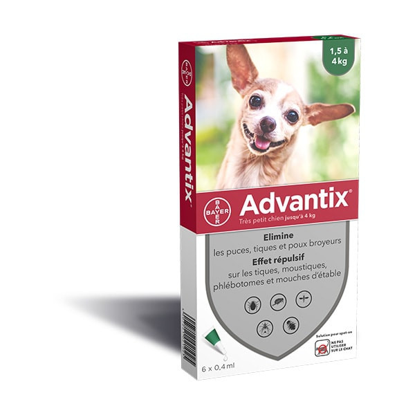 Advantix Très Petit Chien (1-4 kg)