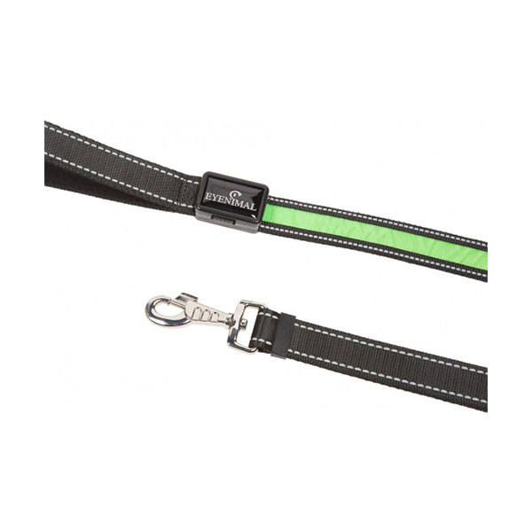 Numaxes Eyenimal Laisse Lumineuse Rechargeable - Verte