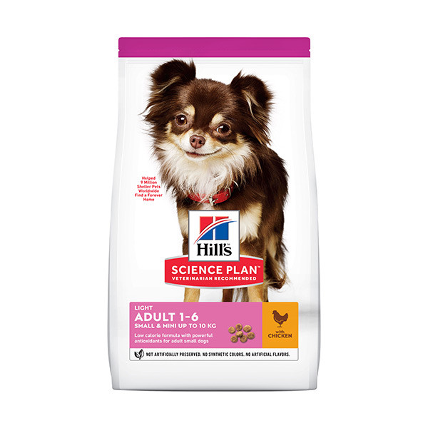 Hill's Science Plan Canine Adult Light Small & Mini Poulet - 1,5 Kg