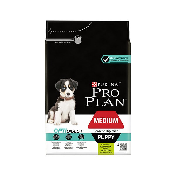 PROPLAN Dog OptiDigest Puppy Medium Agneau