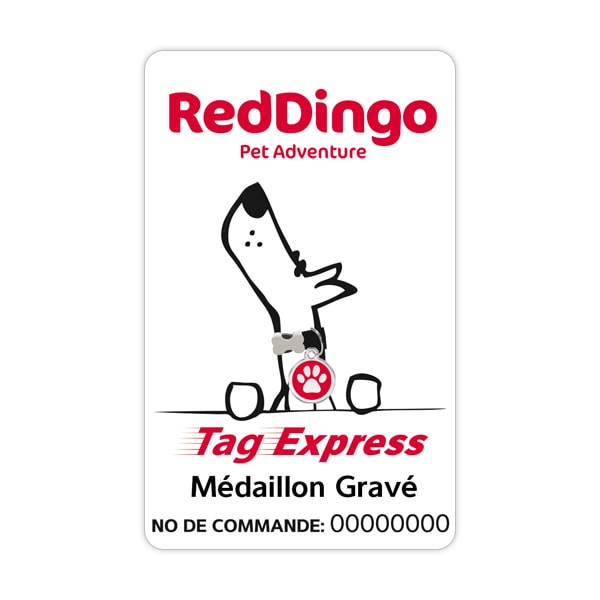 Carte RedDingo pour Médaille