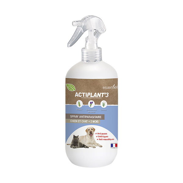 ActiPlant'3 Spray Insectifuge Antiparasitaire - 250 ml