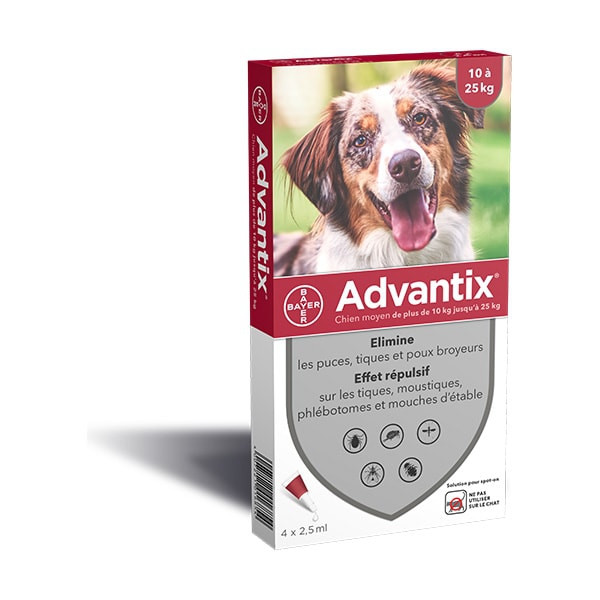 Advantix Chien Moyen (10-25 kg)