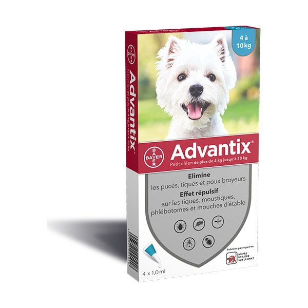 Advantix Petit Chien (4-10 kg)