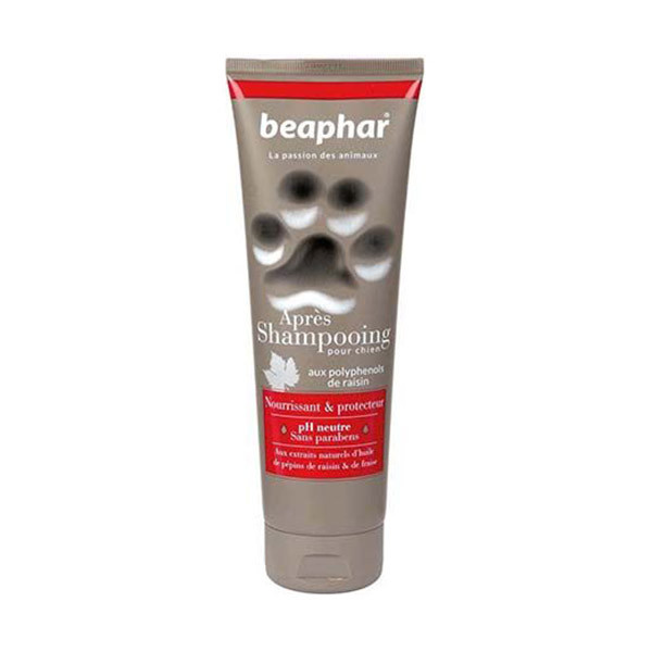 Beaphar Après-Shampooing à l'Huile de Pépins de Raisin - 250 ml