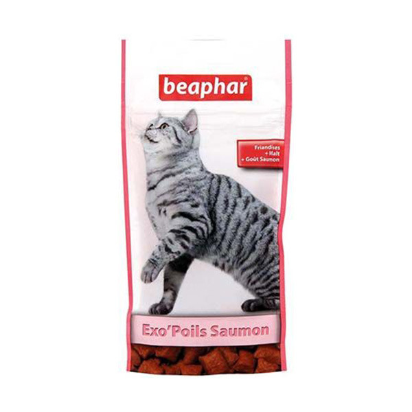 Beaphar Friandises Exo'Poils Saumon au Malt - 35 g