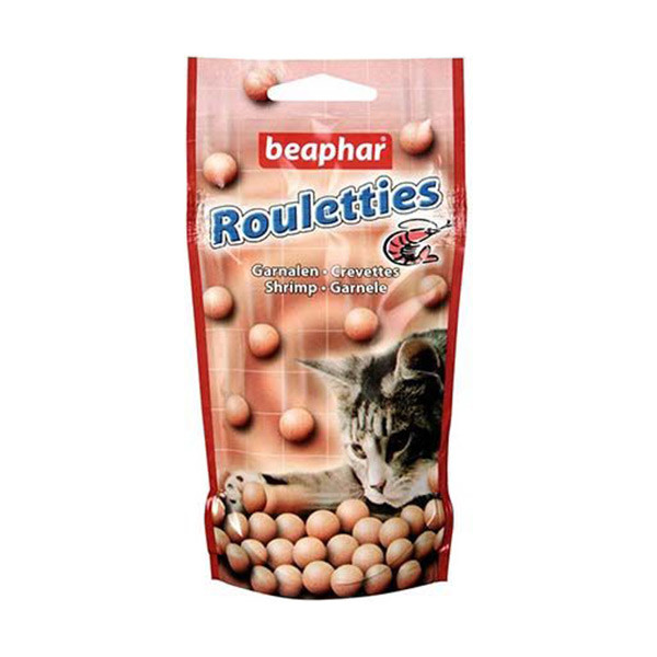 Beaphar Friandises Rouletties aux Crevettes - 44 g