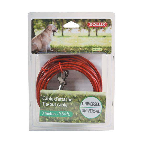 Zolux Câble d'Attache Universel - 3 mètres