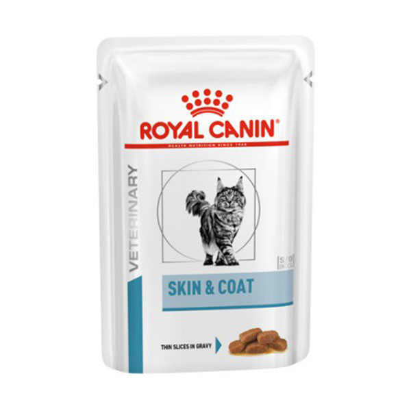 Royal Canin Vet Care Nutrition Cat Skin Coat - 12 x 85 g
