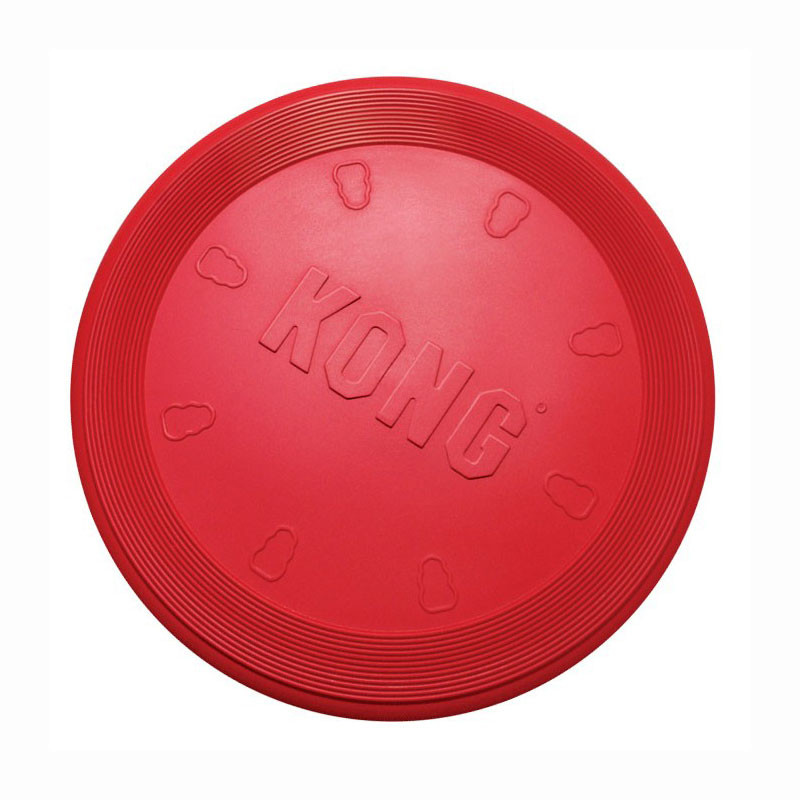 KONG Classic Flyer Frisbee en Caoutchouc pour Chien