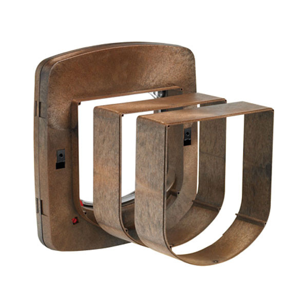 PetSafe 330WOODGRAIN - Tunnel d'Extension pour Chatière - Brun