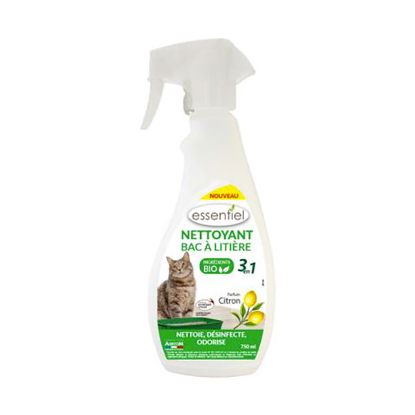 Essentiel Spray Litière pour Chat - 750 ml