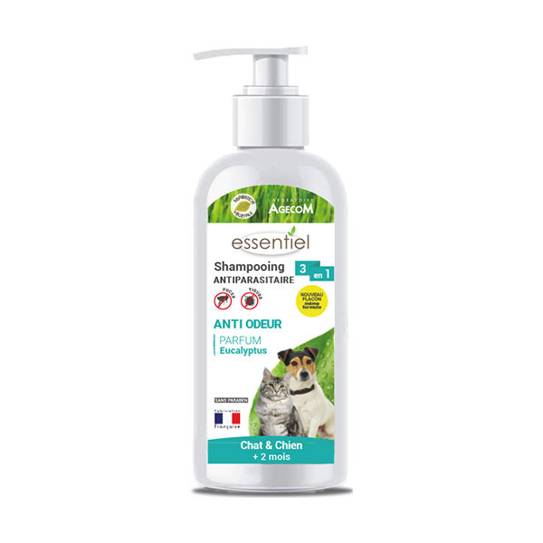  Essentiel Shampooing Antiparasitaire & Anti-Odeur - 250 ml
