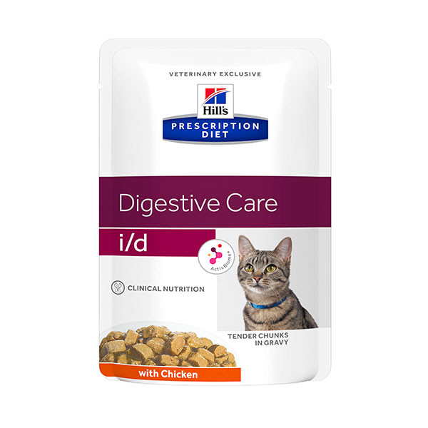 Hill's Prescription Diet Feline i/d Poulet - 12 x 85 gr
