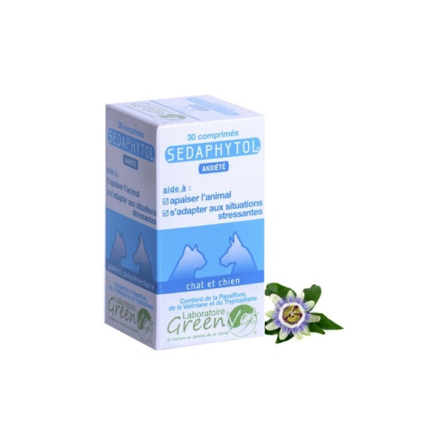 Greenvet Sedaphytol détente chien et chat - 30 Cps