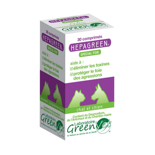 Greenvet Hepagreen Spécial Foie - 30 cps