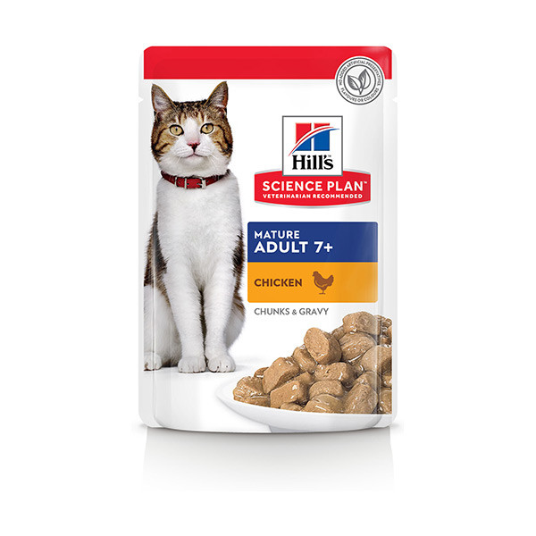 Hill's Science Plan Feline Mature Adult Poulet - 12 x 85 g