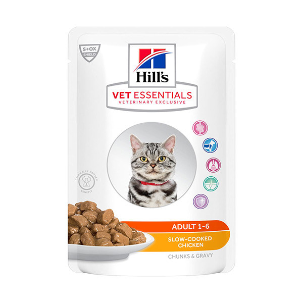 Hill's VetEssentials Feline Adult Poulet - 12 x 85 g