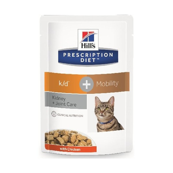 Hill's Prescription Diet Feline k/d + Mobility - 12 x 85 gr