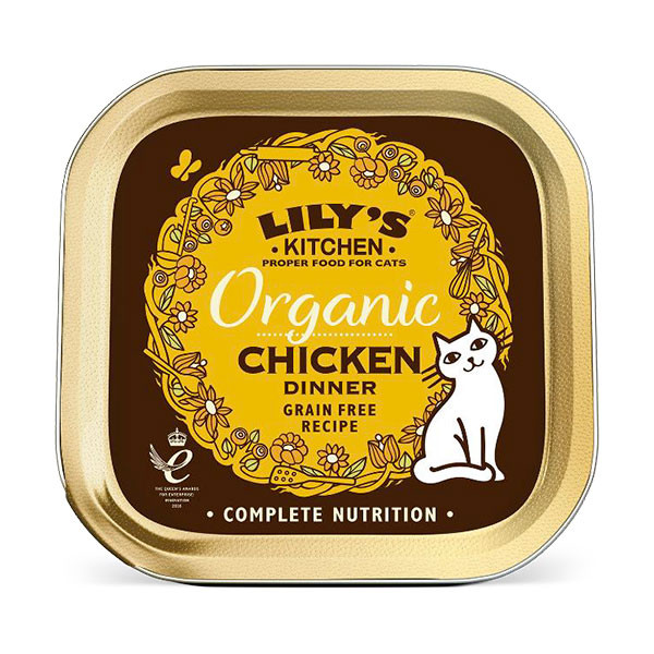 Lily's Kitchen Délice de Poulet Bio pour Chat