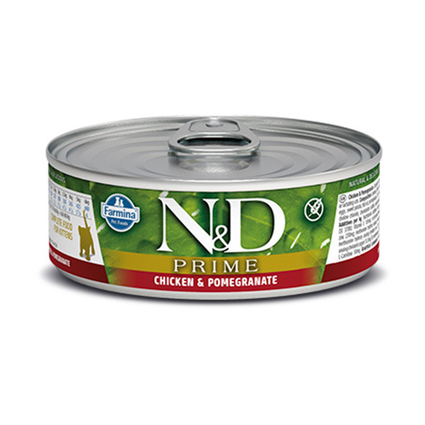 N&D Prime Poulet & Grenade Kitten - 80 g