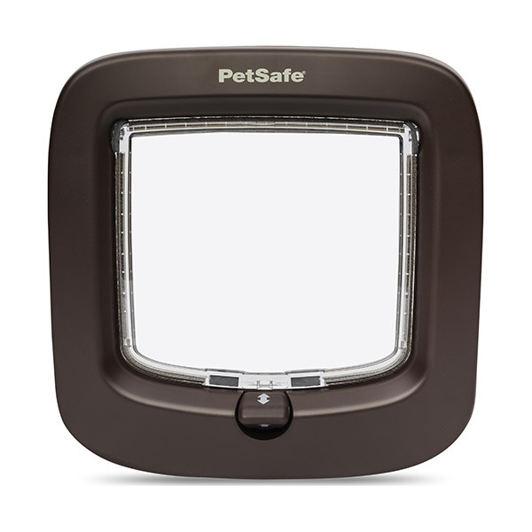 PetSafe PPA19-16731 - Chatière à Verrouillage Manuel - Marron