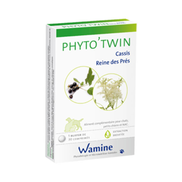 Wamine Phyto'Twin Cassis-Reine des Prés - 30 cps