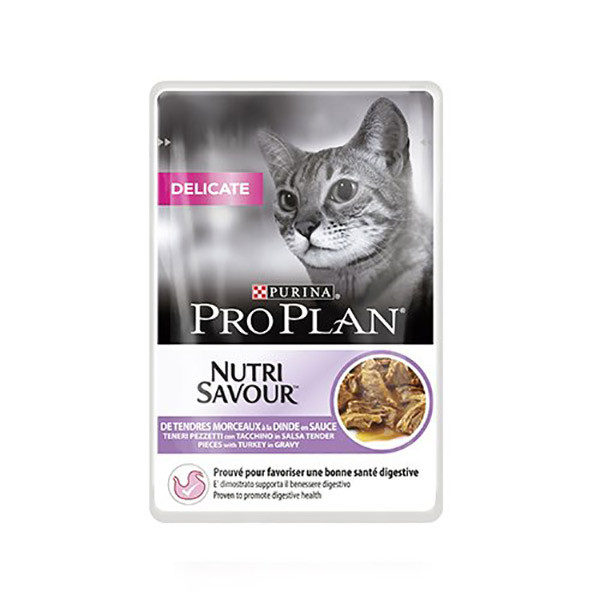PROPLAN Cat Delicate Dinde - 26 x 85 gr