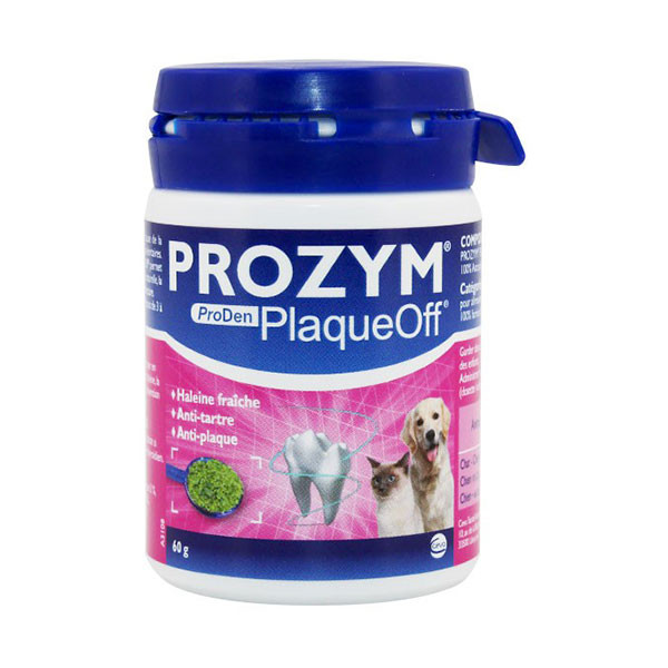 Prozym Plaque Off pour Chien et Chat - 60 g