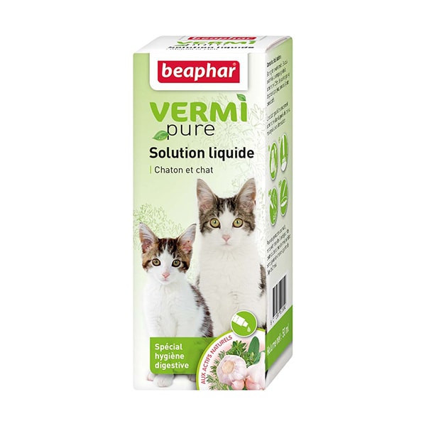 Beaphar Solution Purge aux Plantes pour Chat - 50 ml