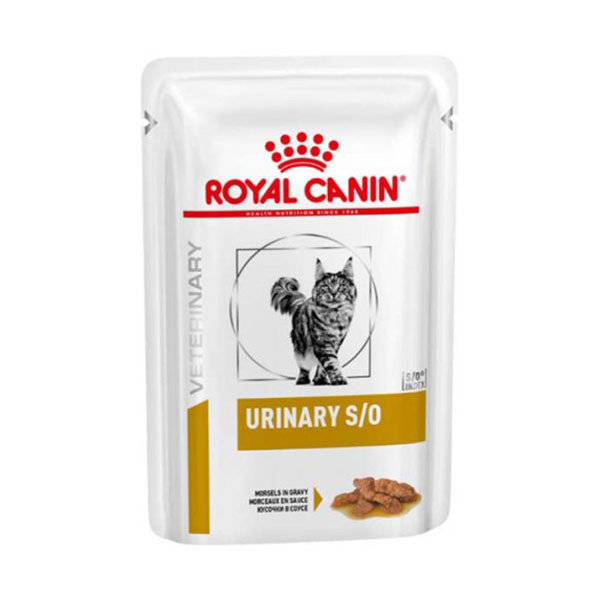 Royal Canin Vdiet Cat Urinary S/O au Poulet - 12 x 85 gr