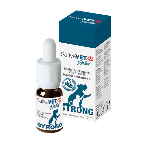 SativaVET Relax Strong - 10 ml