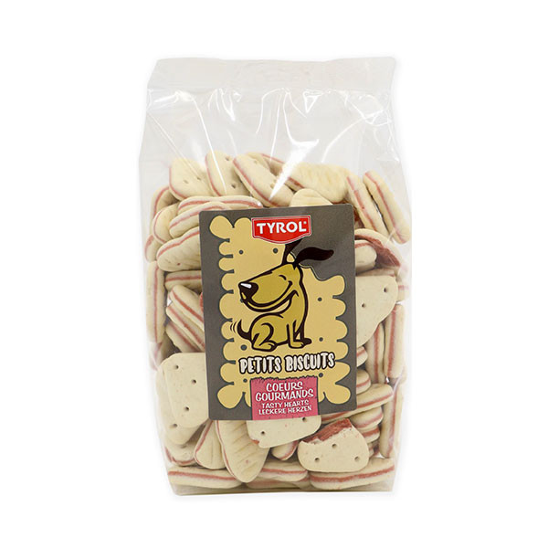 Tyrol Biscuits Cœur pour Chien - 500 g