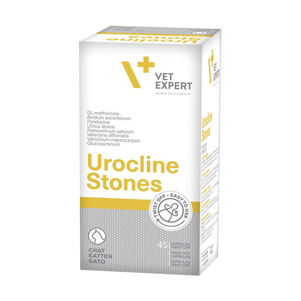 VetExpert Urocline Stones pour Chat - 45 capsules