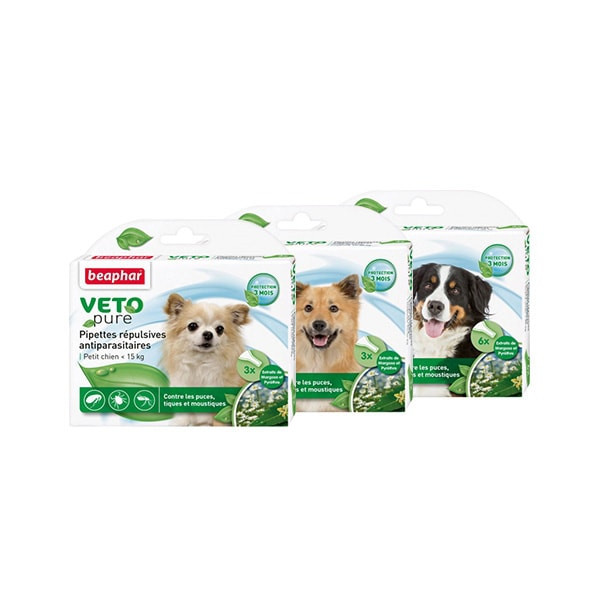 Beaphar "Vetopure" Antiparasitaire pour Chien