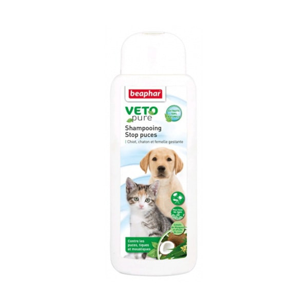 Beaphar "Vetopure" Shampooing Répulsif pour Chiot et Chaton - 250 ml