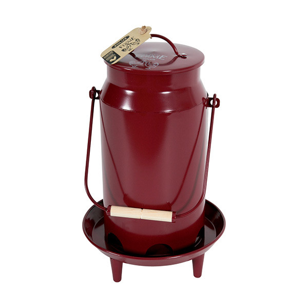 Zolux Mangeoire Broc en Métal - Rouge