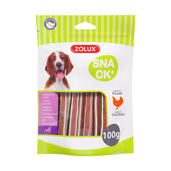 Zolux Snack Sandwich au Poulet - 100 g